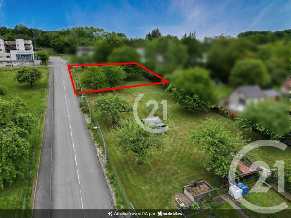 Terrain à vendre  1000 m 2   ETUPES  - 25