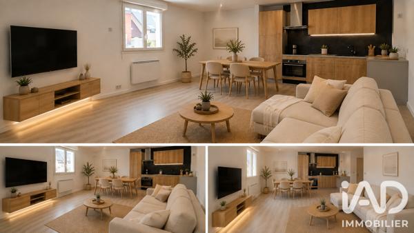 Appartement à vendre 3 pièces 53,04 m² Pontcarré