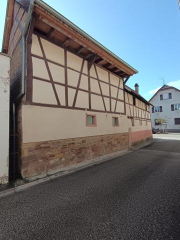 Maison alsacienne au cœur du village – beau potentiel de rénovation