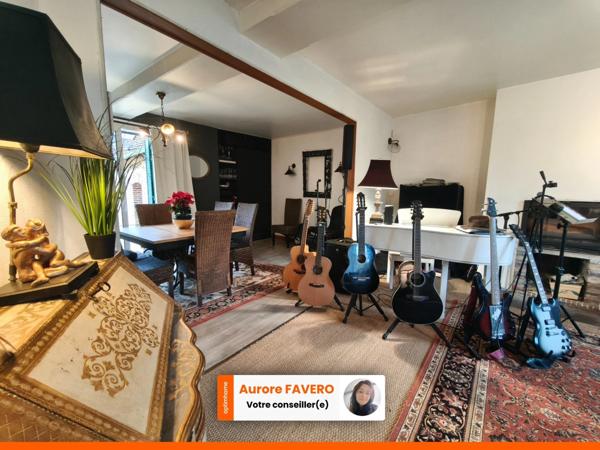 Maison de caractère 7 pièces avec potentiel professionnel et grands volumes à Longny au Perche (61)