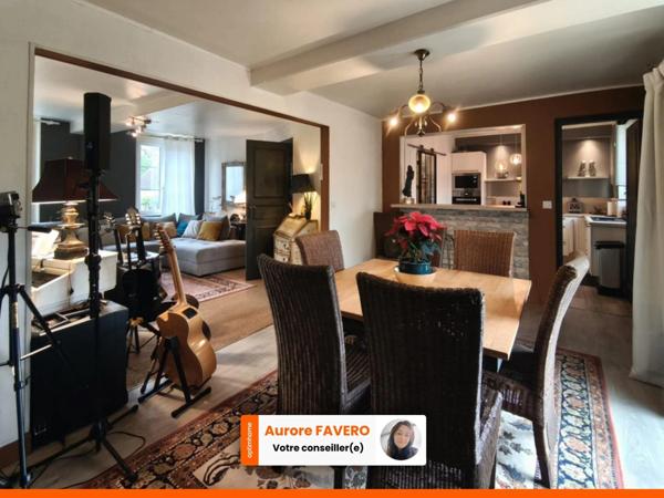 Maison de caractère 7 pièces avec potentiel professionnel et grands volumes à Longny au Perche (61)