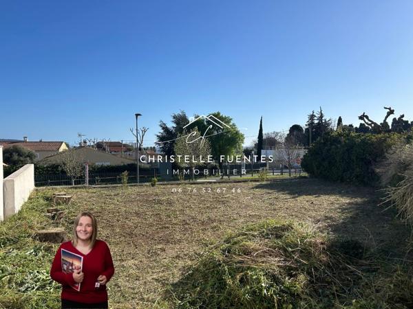 HERAULT - BOUZIGUES (34140) - TERRAIN CONSTRUCTIBLE - 320M2