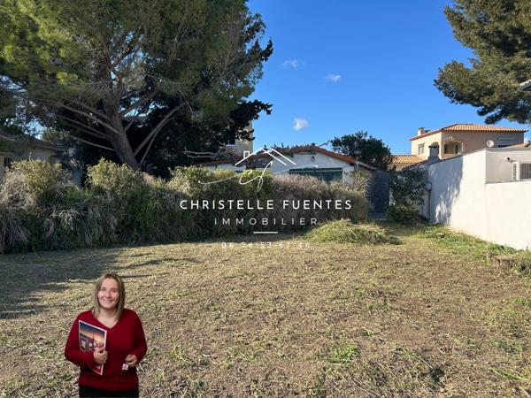 HERAULT - BOUZIGUES (34140) - TERRAIN CONSTRUCTIBLE - 320M2