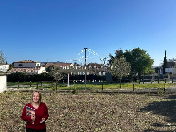 HERAULT - BOUZIGUES (34140) - TERRAIN CONSTRUCTIBLE - 320M2