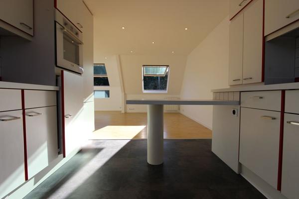 à louer appartement T2 duplex lumineux avec parking quimper sud