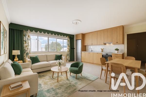 Appartement à vendre 3 pièces 64,69 m² Nogent-sur-Marne