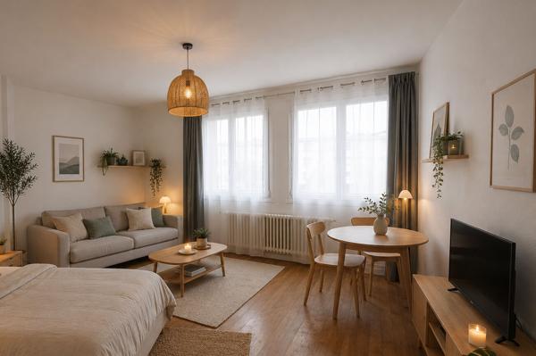 Appartement Nantes Parc de Procé T1 Bis 28 m2, Nantes 44100