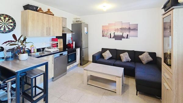 Appartement T2, avec place de parking en sous-sol