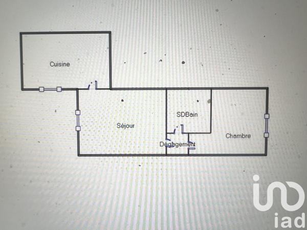 Appartement à vendre 2 pièces 41 m² Chartres