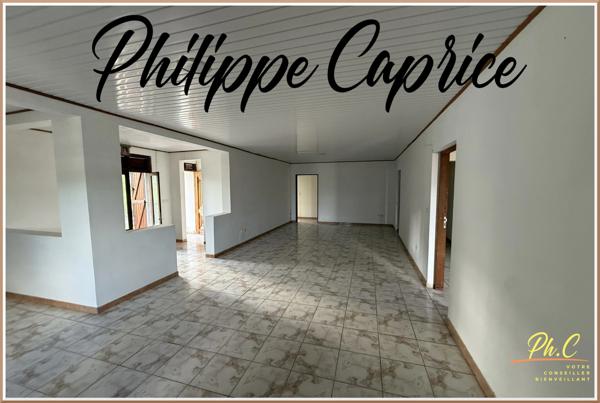 Maison F4 108 m² à rénover – 3 chambres – Le François