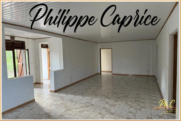 Maison F4 108 m² à rénover – 3 chambres – Le François