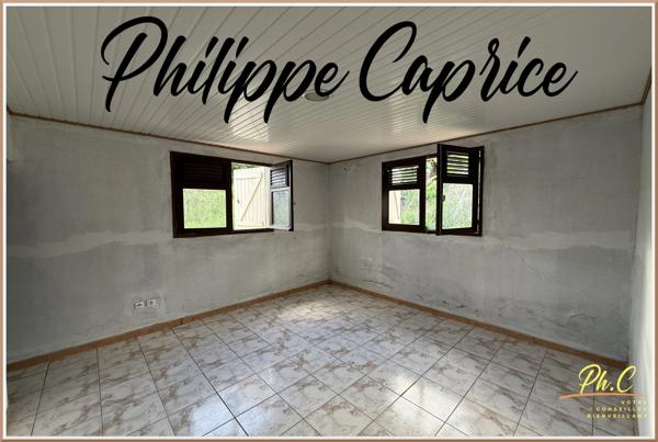 Maison F4 108 m² à rénover – 3 chambres – Le François