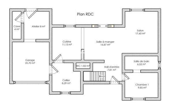 Maison 5 pièces - 125 m²