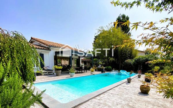 Maison 133m2 avec jardin et piscine à Parempuyre - Quartier calme
