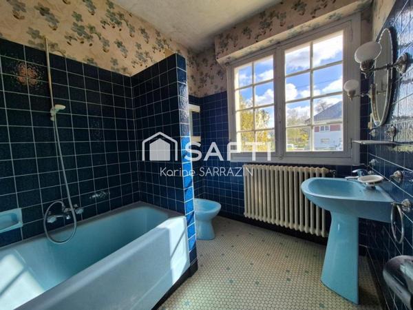 maison sur sous-sol disposant de 5 chambres