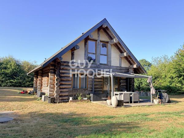 A Vendre, Maison en bois de 4 pièces principales à l'Ouest de Bayeux.