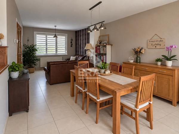 Maison familiale de 80 m² avec garage, dépendance et jardin . À 3 km de la plage