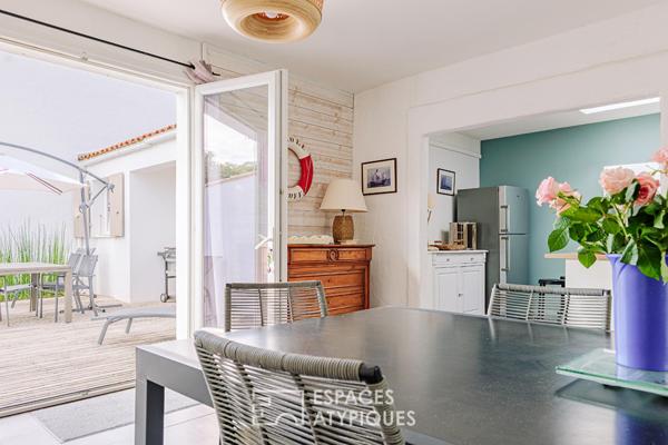 Maison de vacances à deux pas du centre village
