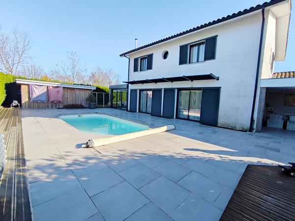 Maison Tartas, 4 chambres Studio indépendant, piscine