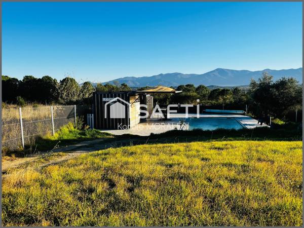 VILLENEUVE -DE-LA-RAHO, MAGNIFIQUE VILLA  AVEC VUE ET PISCINE!