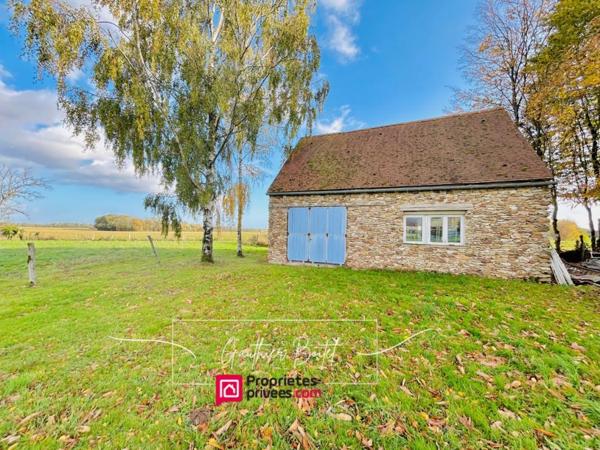 Terrain de 2 420 m² avec grange en pierre meulière ( + vente maison attenante )