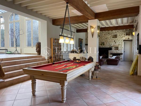 Manoir du XIXe siècle et son parc paysager de 2,45 ha en Seine-et-Marne