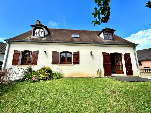 maison 153 m2, 5 chambres, sous-sol total + grande dépendance 133 m2