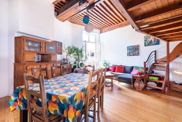 Appartement T4 -72 m2 et 112.20m² au sol