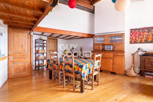 Appartement T4 -72 m2 et 112.20m² au sol