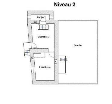 CELLIERS-LA THUILE Maison de village 105 m2 accès Valmorel Grand Domaine