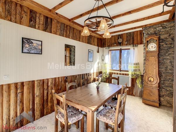 CELLIERS-LA THUILE Maison de village 105 m2 accès Valmorel Grand Domaine