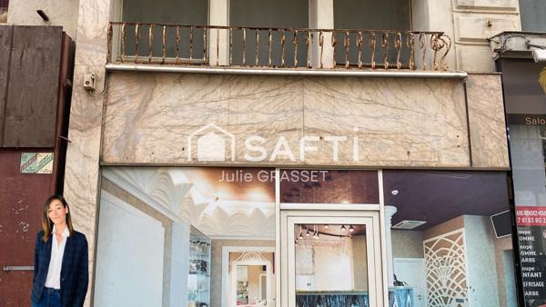 LOCAL COMMERCIAL  AVEC APPARTEMENT CENTRE VILLE BEZIERS
