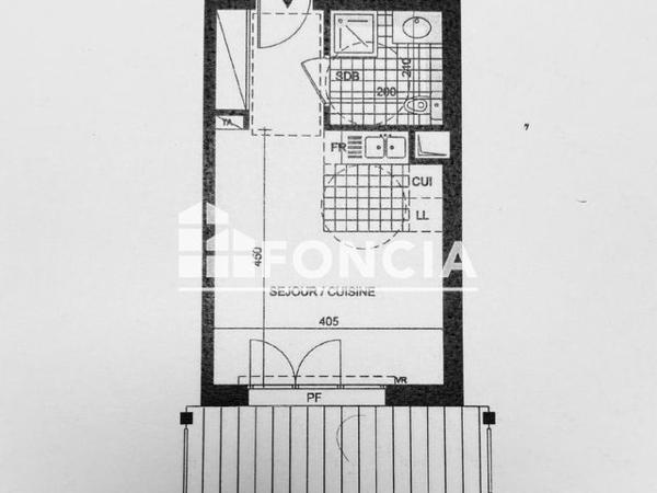 À vendre Studio 27.63 m² - Colomiers 31770