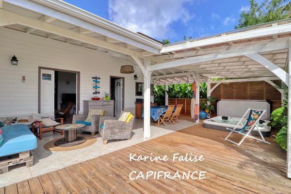 Villa créole T4 avec vue mer – Saint-Luce