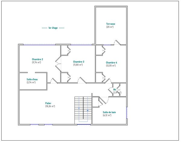 Maison familiale rénovée 230 m² – 4 chambres – Suite au RDC – Centre Chaponost