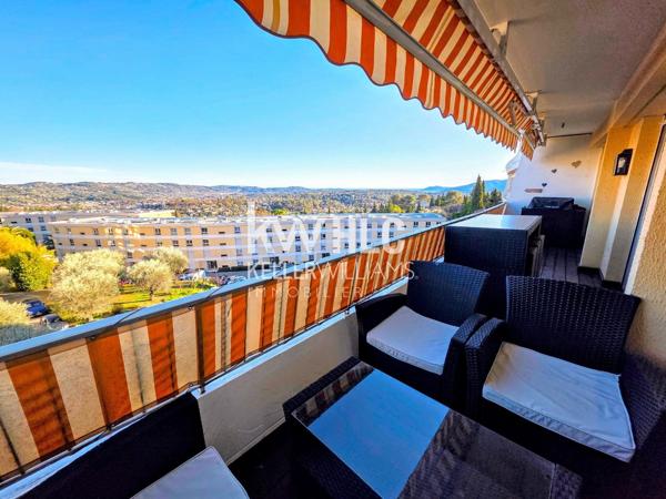 Grasse – 4 pièces rénové avec terrasse et aperçu mer