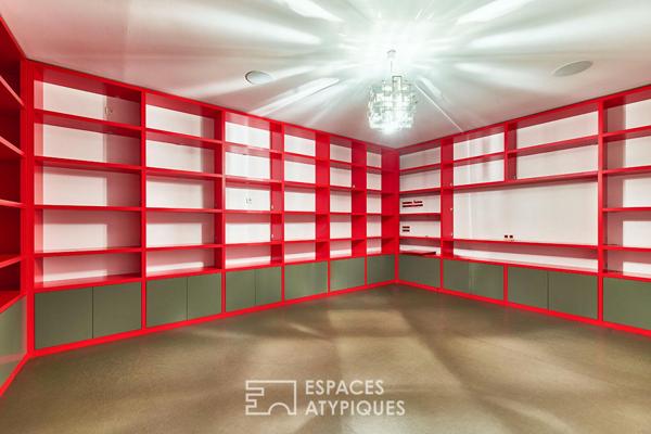 Loft mixte dans un ancien parking réhabilité à Montmartre