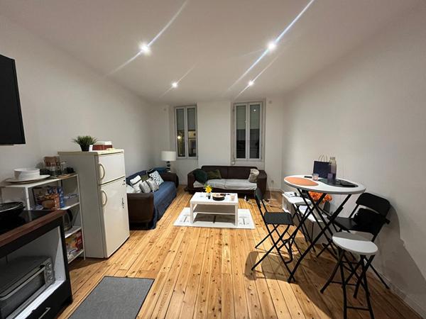 Appartement T2 rénové 37 m² Avenue Camille Pujols