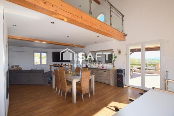 Maison 4 chambres, au calme, vue imprenable