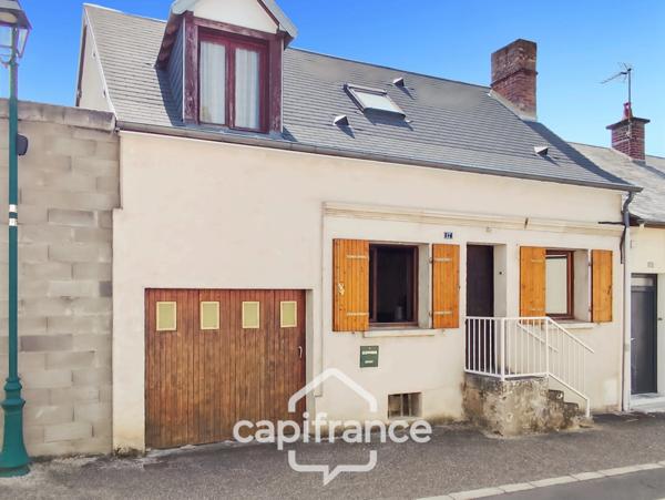 Maison à vendre 5 pièces BESSE SUR BRAYE (72) - terrain de 219 m² -