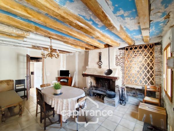 Maison à vendre 5 pièces BESSE SUR BRAYE (72) - terrain de 219 m² -