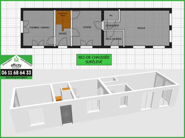 Maison 5 pièces - 100 m²
