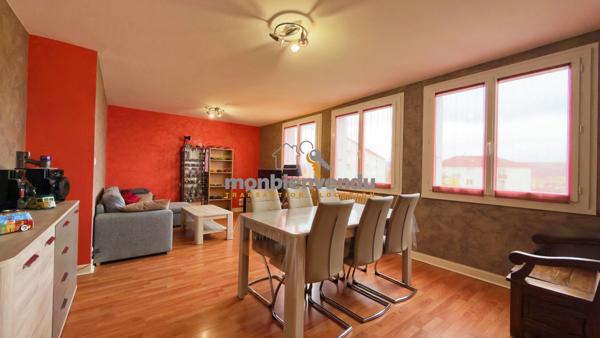 Appartement 85m² avec 3 chambres et garage