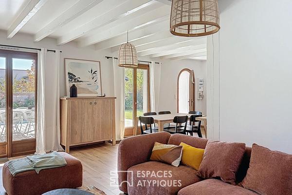 Maison rénovée avec studio indépendant, piscine et jardin paysager