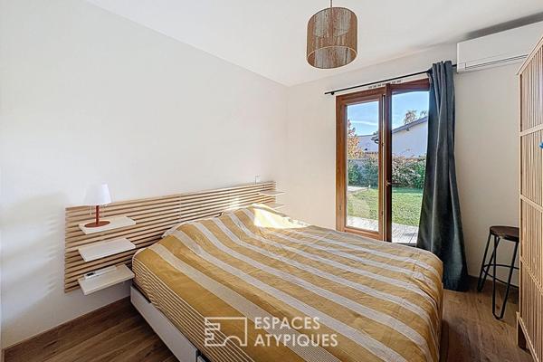 Maison rénovée avec studio indépendant, piscine et jardin paysager