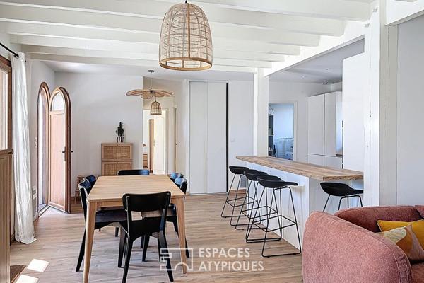 Maison rénovée avec studio indépendant, piscine et jardin paysager