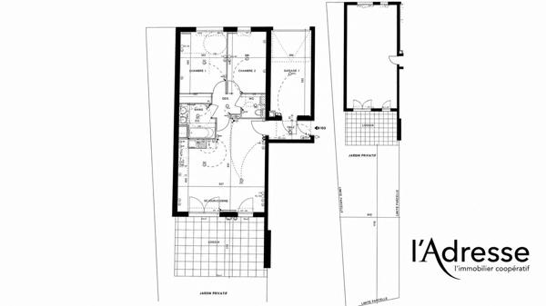 Appartement La Ciotat - 3 pièces - 67m2
