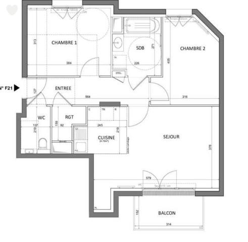Appartement 64 m² à Saint-Maur-des-Fossés 94100