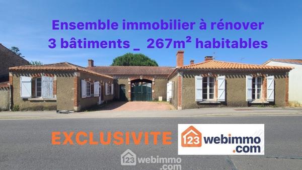 Maison 267.9 m² à Talmont-Saint-Hilaire 85440