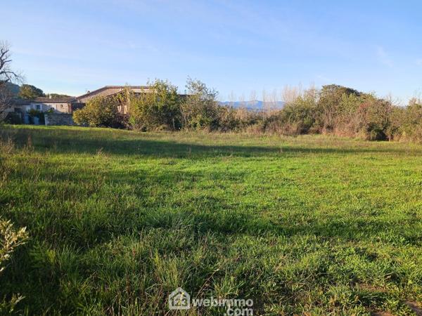 Terrain à bâtir 1317 m² à Vogüé 07200
